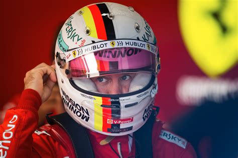 sebastian vettel ferrari helmet